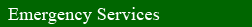 Emergency Services